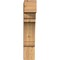Ekena Millwork Olympic Block Smooth Bracket, Western Red Cedar, 5 1/2"W x 20"D x 28"H BKT06X20X28OLY05SWR - alternate 4